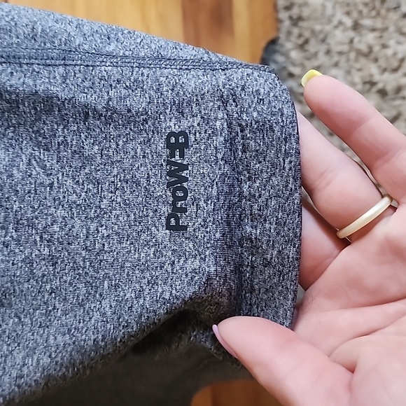 EUC Spyder: Active Midweight Long Sleeve Baselayer Shirt, Gray/Black, Men's M - Picture 4 of 6